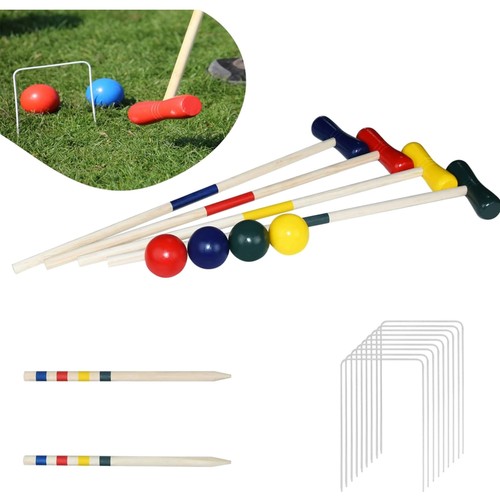 Krocket spiel holz gartenspiel - holz,