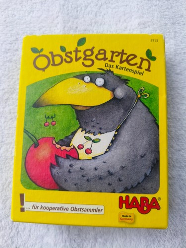 Obstgarten kartenspiel haba - obstgarten,