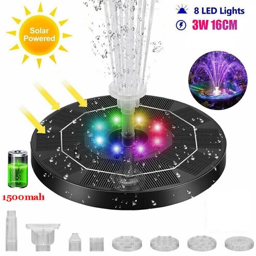 Led solar pumpe mit akku - led,