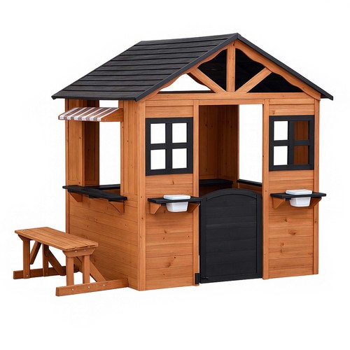 Wiltec spielhaus für kinder - spielhaus,