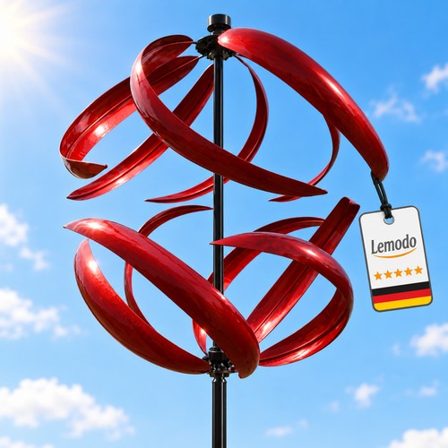 Windspiel garten rubinwirbel - garten,