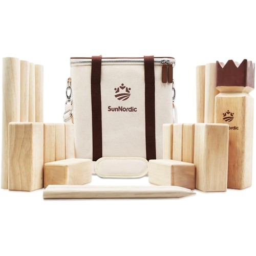 Kubb wikingerschach holzspiel - wikingerschach,